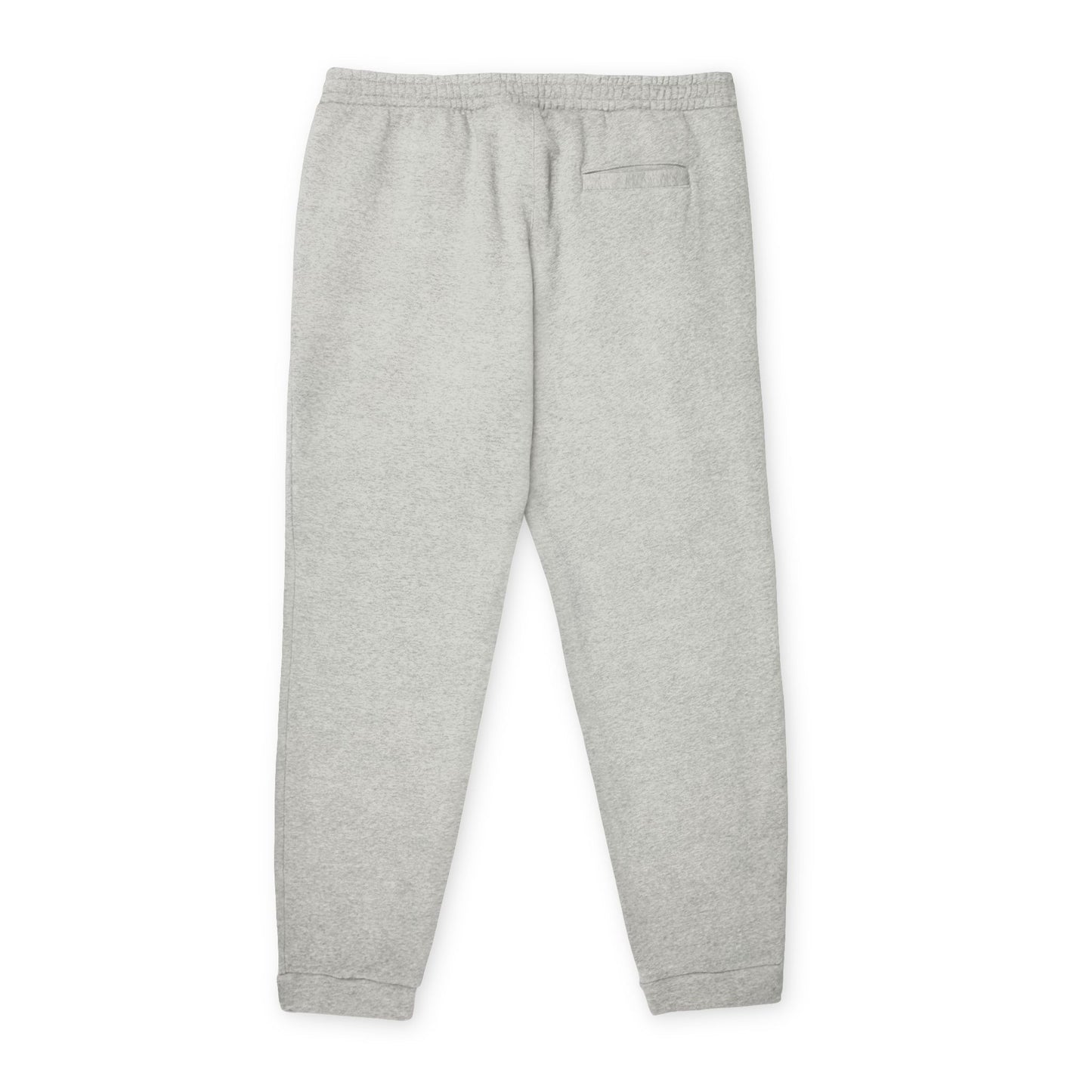 Comfortable Grey Unisex Fleece Joggers for Casual Wear